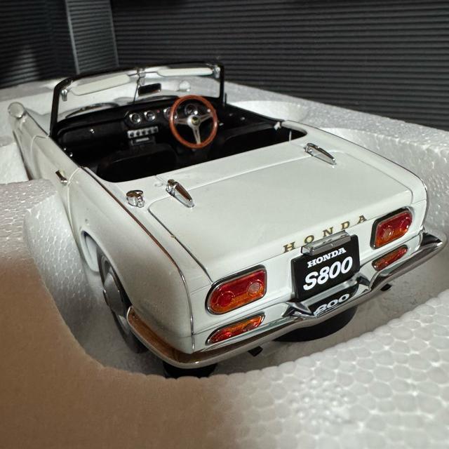 激レア 未展示品 オートアート1/18 ホンダS800 ホワイト < ホビー  激レア 未展示品 オートアート1/18 ホンダS800 ホワイト < ホビーの