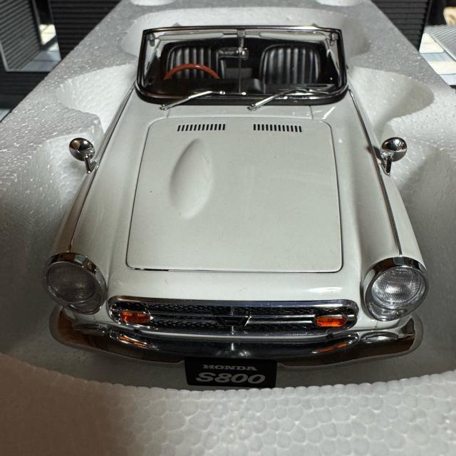 激レア 未展示品 オートアート1/18 ホンダS800 ホワイト < ホビー  激レア 未展示品 オートアート1/18 ホンダS800 ホワイト < ホビーの