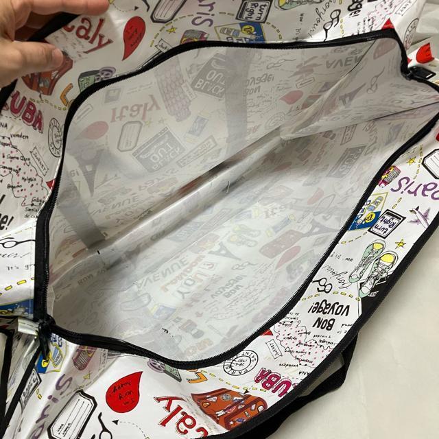 【ノーブランド扱い】 大容量 / ショッピングバッグ / エコバッグ 総柄 < 女性ファッション 【ノーブランド扱い】 大容量 / ショッピングバッグ / エコバッグ 総柄 < 女性ファッションの