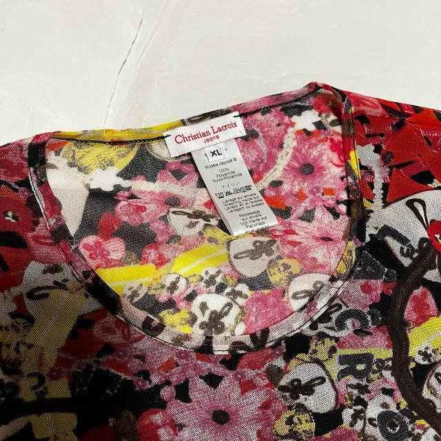 【クリスチャンラクロワ】 総柄 / 半袖 カットソー / XL Christian Lacroix < ブランド 【クリスチャンラクロワ】 総柄 / 半袖 カットソー / XL Christian Lacroix < ブランドの