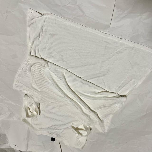 FOREVER 21���T�C�h�X���b�g ����T�V���c �������g�b�v�X �z���C�g S �� �u�����h�� 