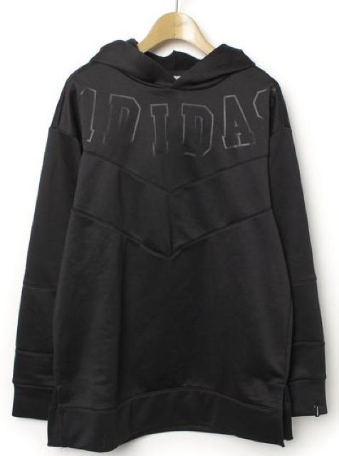 adidasアディダス☆プルオーバーパーカー黒 < ブランド  adidasアディダス☆プルオーバーパーカー黒  < ブランドの