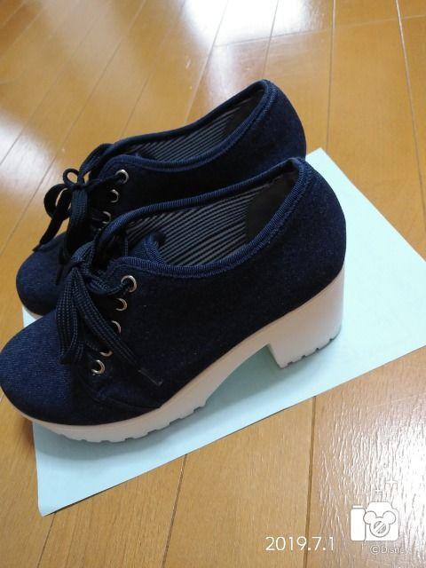 美品♪厚底デニム < 女性ファッション  美品♪厚底デニム < 女性ファッションの