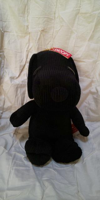 【SNOOPY】☆スヌーピー☆コーディロイ風☆黒☆高さ約28cm☆ < おもちゃ 【SNOOPY】☆スヌーピー☆コーディロイ風☆黒☆高さ約28cm☆ < おもちゃの