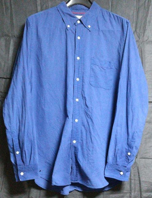 ユニクロ オックスフォードシャツ サイズL カラーBLUE < 男性ファッション  ユニクロ オックスフォードシャツ サイズL カラーBLUE  < 男性ファッションの