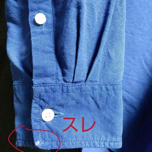 ユニクロ オックスフォードシャツ サイズL カラーBLUE < 男性ファッション  ユニクロ オックスフォードシャツ サイズL カラーBLUE < 男性ファッションの