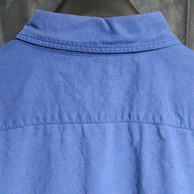 ユニクロ オックスフォードシャツ サイズL カラーBLUE < 男性ファッション  ユニクロ オックスフォードシャツ サイズL カラーBLUE < 男性ファッションの