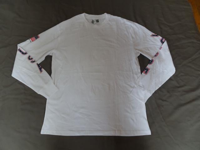 激レア ボルコム x TEAM USAスノーボード ロングT US Sサイズ 白 < ブランド  激レア ボルコム x TEAM USAスノーボード ロングT US Sサイズ 白 < ブランドの
