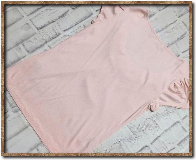 ナネットレポー シフォン付きカットソー ピンク < 女性ファッション  ナネットレポー シフォン付きカットソー ピンク < 女性ファッションの