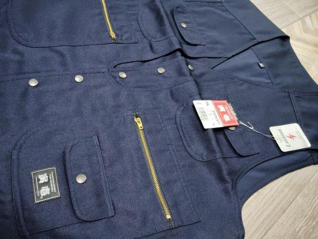 送料込★寅壱【0549.14濃紺】アーミーベスト.3L < 男性ファッション  送料込★寅壱【0549.14濃紺】アーミーベスト.3L < 男性ファッションの