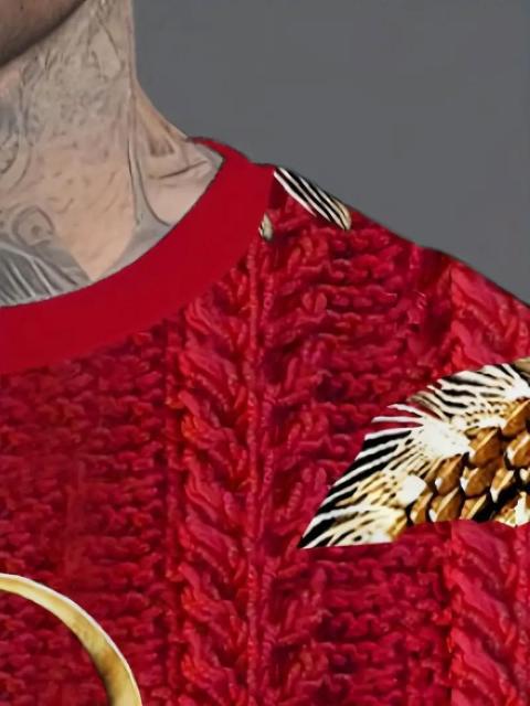 超お買い得1990円★メンズドラゴンプリント ショートスリーブTシャツ&ポケット付きショーツセット USAサイズS(日本サイズL) < 男性ファッション  超お買い得1990円★メンズドラゴンプリント ショートスリーブTシャツ&ポケット付きショーツセット USAサイズS(日本サイズL) < 男性ファッションの