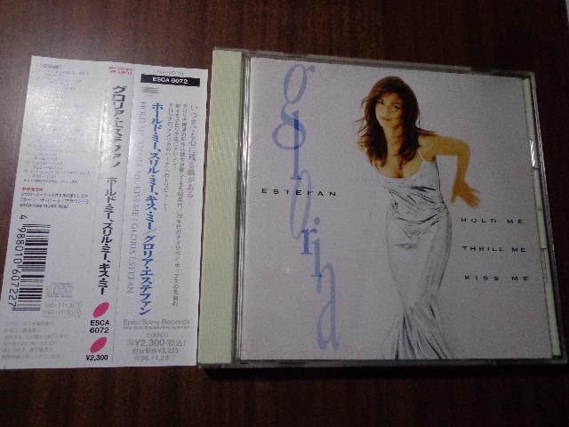 CD  GlORIA ESTEFANuHOLD ME,THRILL ME,KISS MEv CDADVD 2ő180~   CD/DVD/rfI 