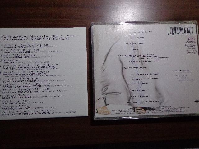 CD  GlORIA ESTEFANuHOLD ME,THRILL ME,KISS MEv CDADVD 2ő180~  CD/DVD/rfI 