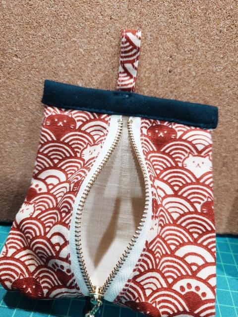 ハンドメイド 和柄猫ポーチ@ < 女性ファッション  ハンドメイド 和柄猫ポーチ@ < 女性ファッションの