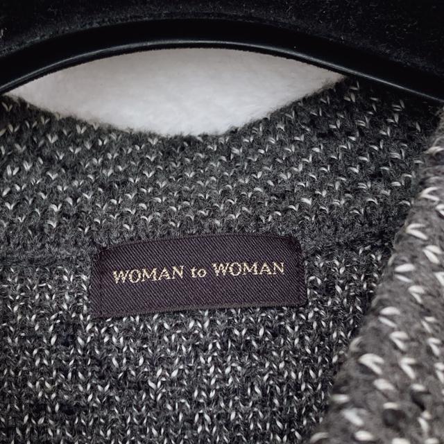 ゆったり ニット ハーフコート ジャケット ダークグレー M 裏地なし 毛混 日本製 N2m < 女性ファッション ゆったり ニット ハーフコート ジャケット ダークグレー M 裏地なし 毛混 日本製 N2m < 女性ファッションの