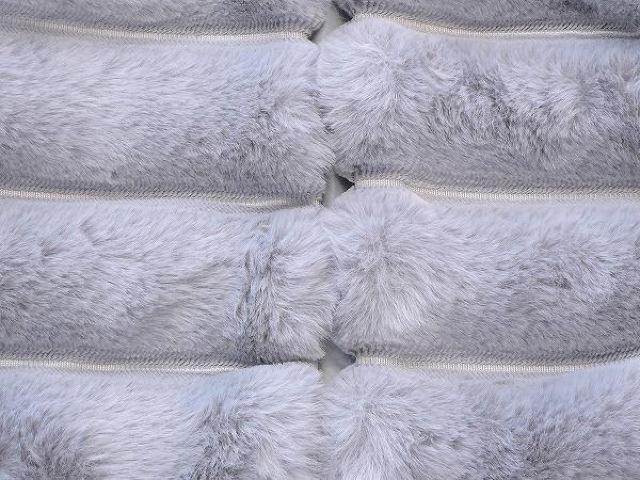 新品 8737 ML ファー ベスト 秋 冬 ジレ 上質 フェイクファー エコファー ライトグレー ふわふわ 羽織りもの < 女性ファッション 新品 8737 ML ファー ベスト 秋 冬 ジレ 上質 フェイクファー エコファー ライトグレー ふわふわ 羽織りもの < 女性ファッションの