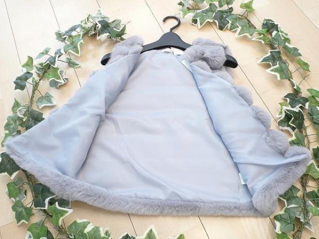 新品 8737 ML ファー ベスト 秋 冬 ジレ 上質 フェイクファー エコファー ライトグレー ふわふわ 羽織りもの < 女性ファッション 新品 8737 ML ファー ベスト 秋 冬 ジレ 上質 フェイクファー エコファー ライトグレー ふわふわ 羽織りもの < 女性ファッションの