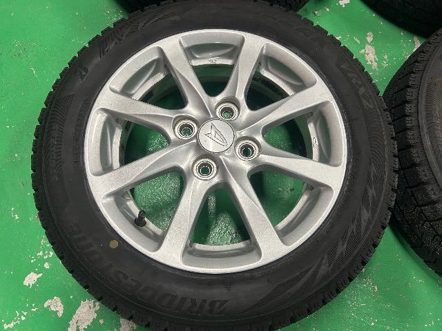0092433)国産中古スタッドレスタイヤBSブリヂストンブリザックVRX4本ダイハツ純正14インチAW155/65R14送料無料 < 自動車/バイク 0092433)国産中古スタッドレスタイヤBSブリヂストンブリザックVRX4本ダイハツ純正14インチAW155/65R14送料無料 < 自動車/バイク