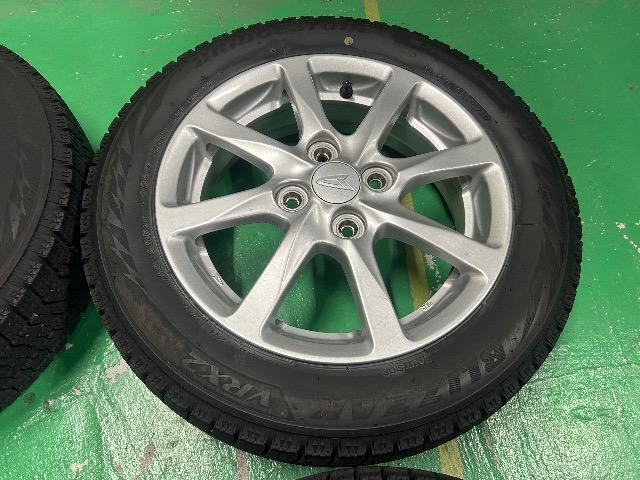 0092433)国産中古スタッドレスタイヤBSブリヂストンブリザックVRX4本ダイハツ純正14インチAW155/65R14送料無料 < 自動車/バイク 0092433)国産中古スタッドレスタイヤBSブリヂストンブリザックVRX4本ダイハツ純正14インチAW155/65R14送料無料 < 自動車/バイク