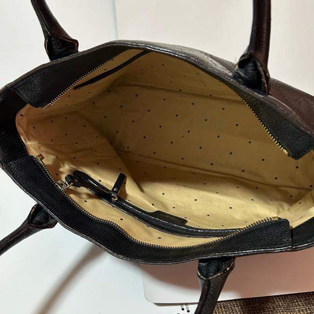 美品 kate spade ケイトスペード ハンドバッグ ブラック レザー パンチング レディース < ブランド 美品 kate spade ケイトスペード ハンドバッグ ブラック レザー パンチング レディース < ブランドの