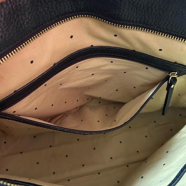 美品 kate spade ケイトスペード ハンドバッグ ブラック レザー パンチング レディース < ブランド 美品 kate spade ケイトスペード ハンドバッグ ブラック レザー パンチング レディース < ブランドの