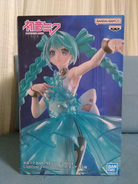 初音ミクBANPRESTO EVOLVE ClearluxeーEmeraldGem フィギュア < アニメ/コミック/キャラクター 初音ミクBANPRESTO EVOLVE ClearluxeーEmeraldGem フィギュア < アニメ/コミック/キャラクターの