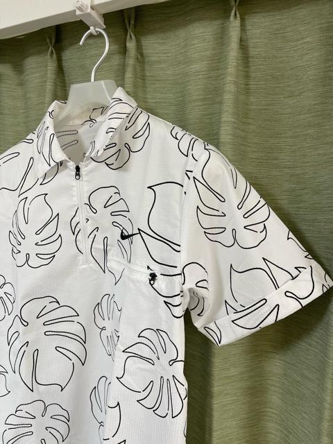 NIKE �i�C�L�@DRI-FIT �n�[�t�W�b�v�����V���c �v���I�[�o�[  �S���t�E�F�A �����V���c�@�z���C�g�@���@�T�C�YM �� �u�����h�� 