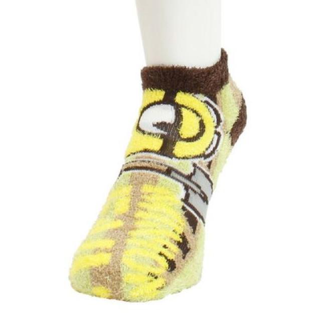 《New》ミニオンズ★もっこもこマシュマロ★アンクル丈ソックス/靴下<22〜24cm> < 女性ファッション  《New》ミニオンズ★もっこもこマシュマロ★アンクル丈ソックス/靴下<22〜24cm> < 女性ファッションの