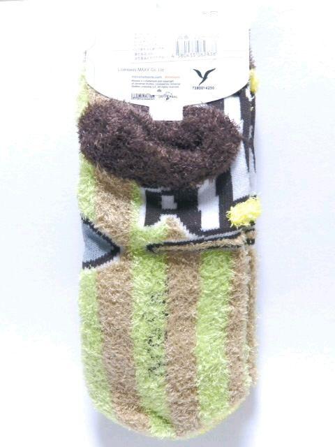 《New》ミニオンズ★もっこもこマシュマロ★アンクル丈ソックス/靴下<22〜24cm> < 女性ファッション  《New》ミニオンズ★もっこもこマシュマロ★アンクル丈ソックス/靴下<22〜24cm> < 女性ファッションの