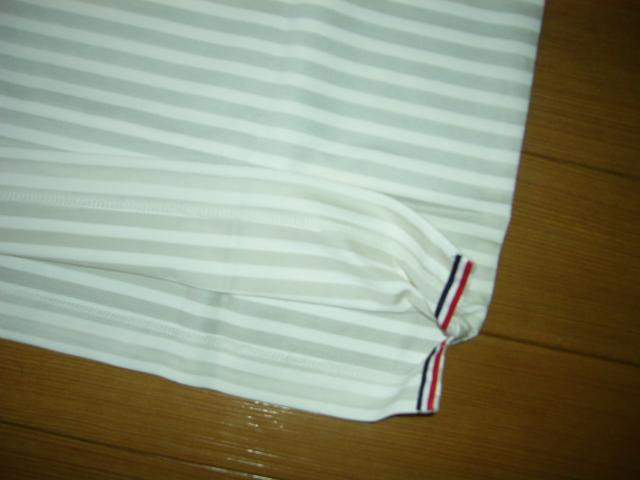 新品 TMT CLASSIC ボーダー ポロシャツ L 灰白 ティーエムティー < ブランド  新品 TMT CLASSIC ボーダー ポロシャツ L 灰白 ティーエムティー < ブランドの