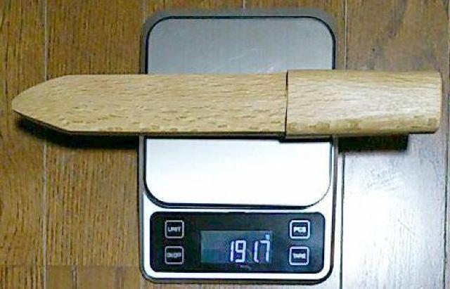 短剣型 宝剣 白樫製 高級品 密教法具としても < インテリア/ライフ  短剣型 宝剣 白樫製 高級品 密教法具としても < インテリア/ライフの