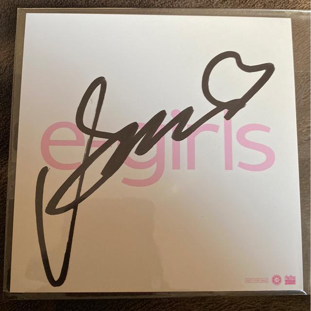 E-girls☆クルクル☆須田アンナ 直筆サインミニ色紙!! < タレントグッズ  E-girls☆クルクル☆須田アンナ 直筆サインミニ色紙!!  < タレントグッズの