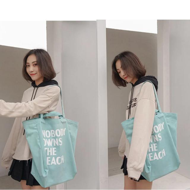 送料無料 新品 ロゴ キャンバス トートバッグ 2way < 女性ファッション  送料無料 新品 ロゴ キャンバス トートバッグ 2way < 女性ファッションの