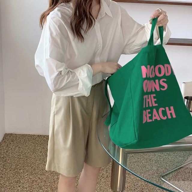 送料無料 新品 ロゴ キャンバス トートバッグ 2way < 女性ファッション  送料無料 新品 ロゴ キャンバス トートバッグ 2way < 女性ファッションの