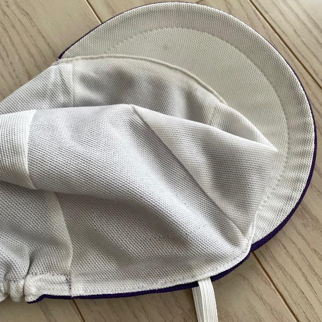 紫 帽子 カラー帽子 白 園児 中古 クラス帽子 クラス帽 保育園 濃い紫 < キッズ/ベビー  紫 帽子 カラー帽子 白 園児 中古 クラス帽子 クラス帽 保育園 濃い紫 < キッズ/ベビーの