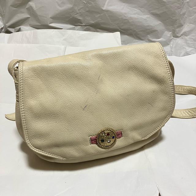 【ヴィンテージ】【ETRE LA RAISON】 レザー / ショルダーバッグ < 女性ファッション  【ヴィンテージ】【ETRE LA RAISON】 レザー / ショルダーバッグ  < 女性ファッションの