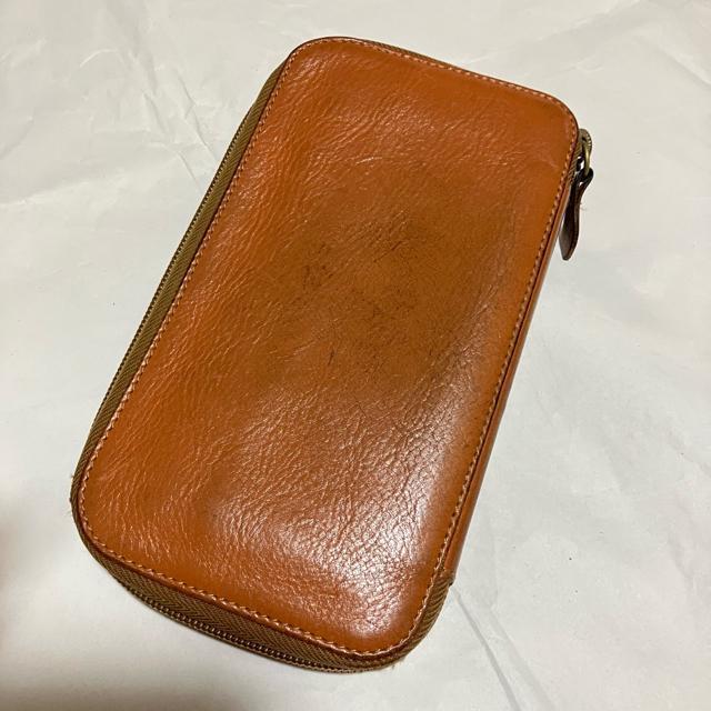 【IL BISONTE / イルビゾンテ】 本革 / ラウンドファスナー 長財布 < ブランド 【IL BISONTE / イルビゾンテ】 本革 / ラウンドファスナー 長財布 < ブランドの
