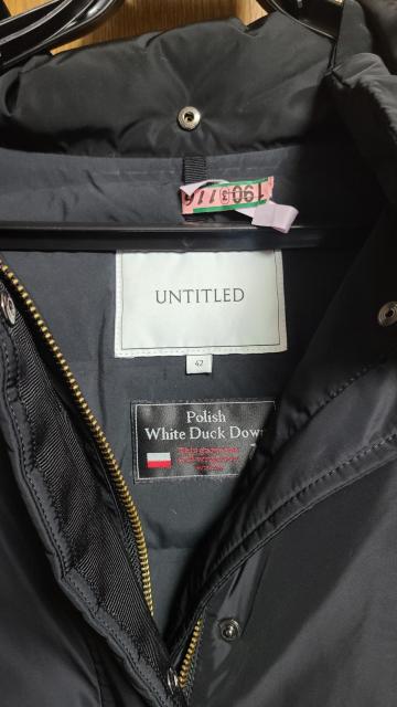 アンタイトル昨季美品黒サテン地ブルーフォックスファー付きロングダウンコート大きいサイズ4212号13号LLXLホワイトダックダウン < ブランド アンタイトル昨季美品黒サテン地ブルーフォックスファー付きロングダウンコート大きいサイズ4212号13号LLXLホワイトダックダウン < ブランドの