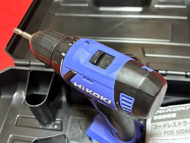 HiKOKI �R�[�h���X�h���C�o�h�����@FDS12DAL�V�i 4547-02-1 �� �y�b�g/��|/���|�� 