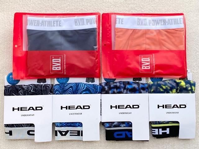 B.V.D��HEAD �{�N�T�[�p���c �r�T�C�Y 5���Z�b�g  �� �j���t�@�b�V������ 