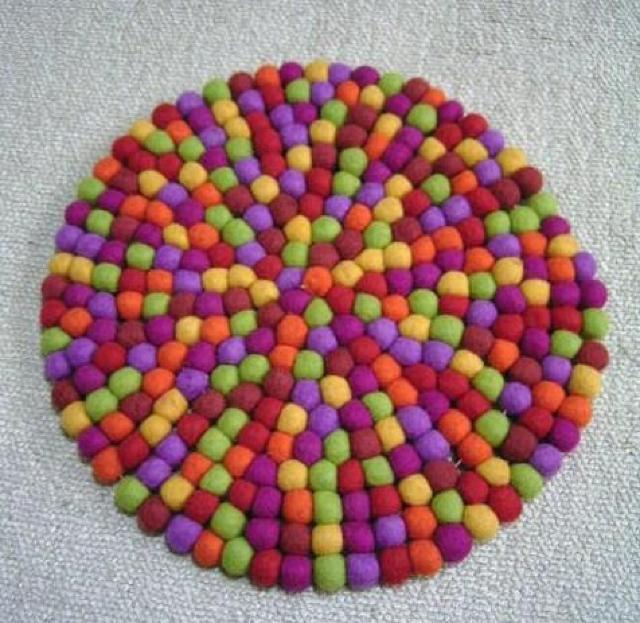 ☆即決☆フェルト製♪ポットマット < インテリア/ライフ ☆即決☆フェルト製♪ポットマット < インテリア/ライフの