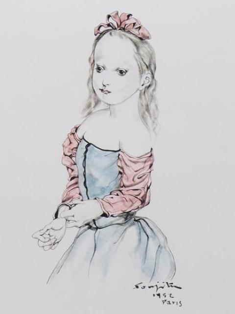 巨匠・藤田嗣治 6号「少女」楽しめます! < ホビー 巨匠・藤田嗣治 6号「少女」楽しめます! < ホビーの