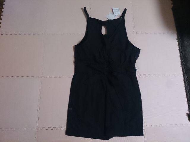 カシュクールサロペット 黒 新品 < 女性ファッション カシュクールサロペット 黒 新品 < 女性ファッションの