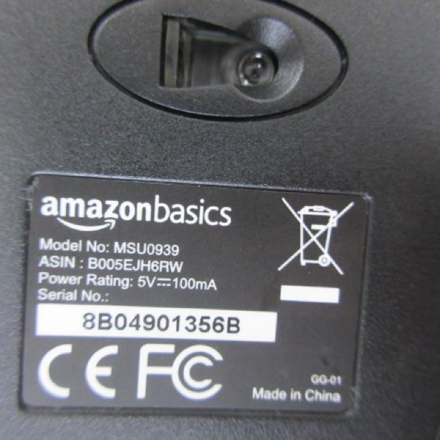 amazonbasics マウス < PC本体/周辺機器  amazonbasics マウス < PC本体/周辺機器の