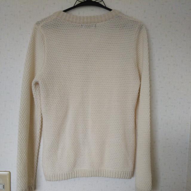 カーディガン◇白オフホワイト  M◇中古 < 女性ファッション  カーディガン◇白オフホワイト  M◇中古 < 女性ファッションの