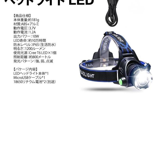 wbhCg LED1200 v PxCREE T6 IP65 hdl  W[/X|[c 