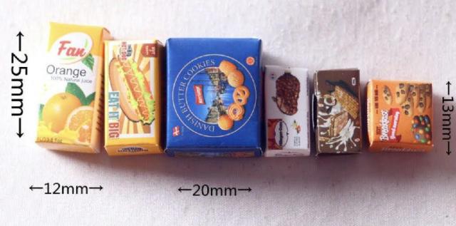 ミニチュア★ハーゲンダッツのバニラキャラメルアイスクリーム★オレンジジュース★ホットドッグ★など6箱セット★ドールハウスに★ < おもちゃ ミニチュア★ハーゲンダッツのバニラキャラメルアイスクリーム★オレンジジュース★ホットドッグ★など6箱セット★ドールハウスに★ < おもちゃの