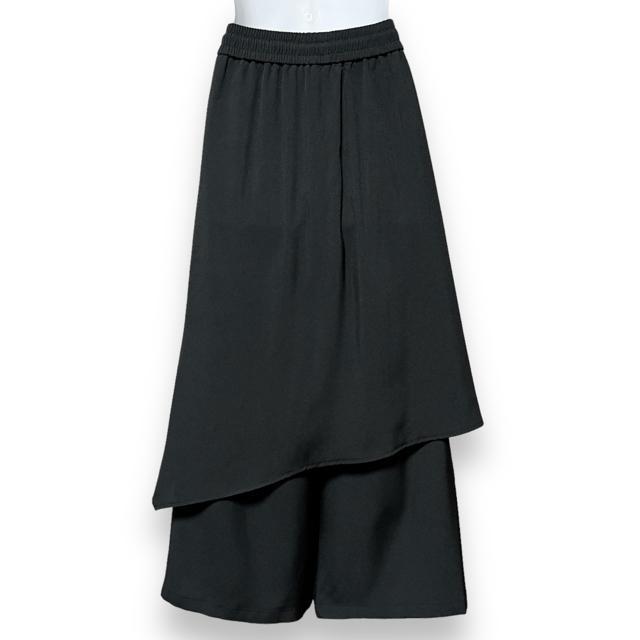 【新品/MANFINITY/S】斜めストライプ切替フラップ付ワイドパンツ < 男性ファッション  【新品/MANFINITY/S】斜めストライプ切替フラップ付ワイドパンツ < 男性ファッションの