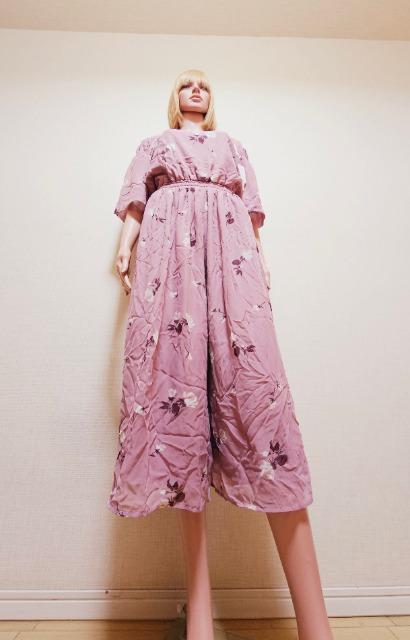 新品タグ付☆T・K☆綺麗な小花柄しふぉんのオールインわんぴW164☆3点で即落 < 女性ファッション  新品タグ付☆T・K☆綺麗な小花柄しふぉんのオールインわんぴW164☆3点で即落 < 女性ファッションの