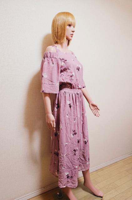 新品タグ付☆T・K☆綺麗な小花柄しふぉんのオールインわんぴW164☆3点で即落 < 女性ファッション  新品タグ付☆T・K☆綺麗な小花柄しふぉんのオールインわんぴW164☆3点で即落 < 女性ファッションの